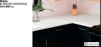 RONA BELANGER in-stock kitchen countertops 6' offer