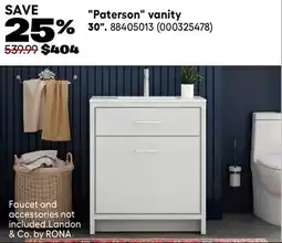 RONA Landon & Co. Paterson vanity 30 offer