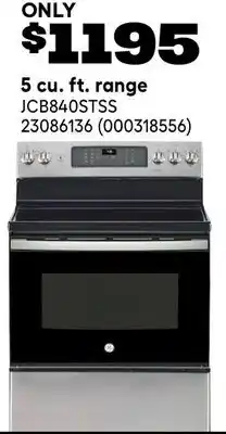 RONA 5 cu. ft. range offer