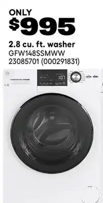 RONA 2.8 cu. ft. washer offer