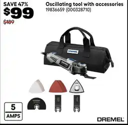 RONA Dremel Oscillating tool with accessories offer