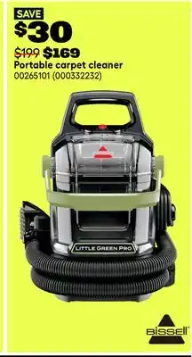 RONA Bissell Portable carpet cleaner offer