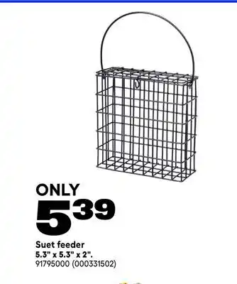 RONA VALU+ Suet feeder 5.3 x 5.3 x 2 offer
