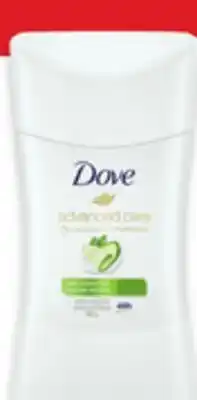 Walmart Dove antiperspirant offer