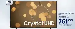 Walmart Samsung 75 U7900F 4K TV offer