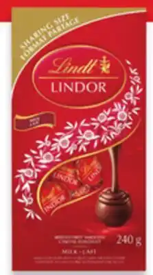 Walmart Lindt Lind or chocolates offer