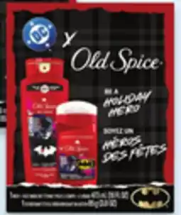 Walmart Old Spice Super-Man or Batman gift sets with deodorant 85 g and body wash 473 mL offer