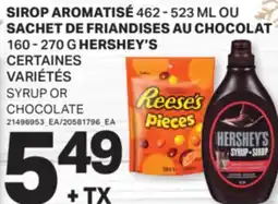 L'Intermarché SIROP AROMATISÉ, 462 - 523 ML OU SACHET DE FRIANDISES AU CHOCOLAT, 160 - 270 G | SYRUP OR CHOCOLATE offer