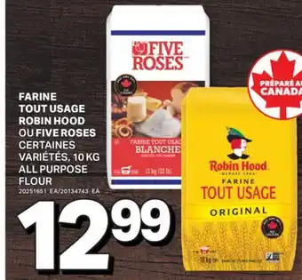 L'Intermarché FARINE TOUT USAGE / ALL PURPOSE FLOUR, 10 KG offer