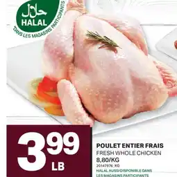 L'Intermarché POULET ENTIER FRAIS | FRESH WHOLE CHICKEN offer
