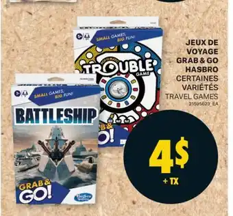 L'Intermarché JEUX DE VOYAGE GRAB & GO | TRAVEL GAMES offer