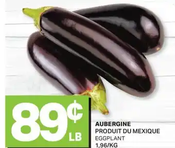 L'Intermarché AUBERGINE | EGGPLANT offer