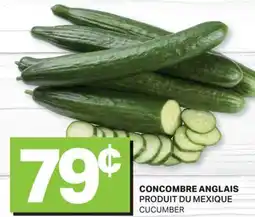 L'Intermarché CONCOMBRE ANGLAIS | CUCUMBER offer