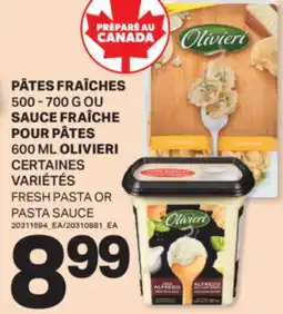 L'Intermarché PÂTES FRAÎCHES, 500 - 700 G OU SAUCE FRAÎCHE POUR PÂTES, 600 ML | FRESH PASTA OR PASTA SAUCE offer