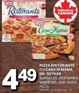 L'Intermarché PIZZA RISTORANTE OU CASA DI MAMA | PIZZA, 320 - 410 G offer