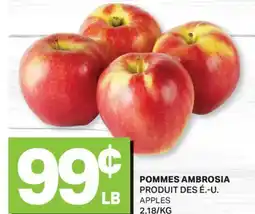 L'Intermarché POMMES AMBROSIA | APPLES offer