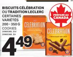 L'Intermarché BISCUITS CÉLÉBRATION OU TRADITION | COOKIES, 200 - 350 G offer