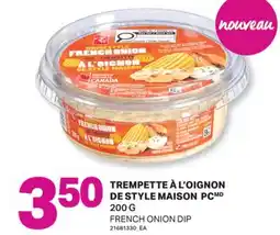 L'Intermarché TREMPETTE À L'OIGNON DE STYLE MAISON | FRENCH ONION DIP, 200 G offer