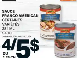 L'Intermarché SAUCE FRANCO AMERICAN | SAUCE, 284 ML offer