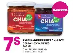 L'Intermarché TARTINADE DE FRUITS CHIA | CHIA FRUITS SPREAD, 206 ML offer