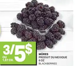 L'Intermarché MÛRES | BLACKBERRIES, 6 OZ offer