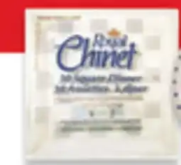 Walmart Royal Chinet dinner plates 40s, square plates 30s or oval platters 18s offer