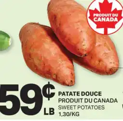 L'Intermarché PATATE DOUCE | SWEET POTATOES offer
