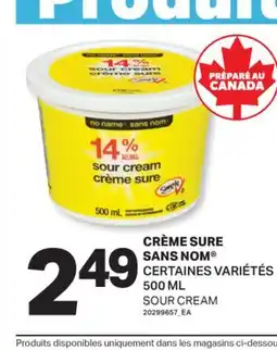 L'Intermarché CRÈME SURE | SOUR CREAM, 500 ML offer
