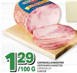 L'Intermarché CAPOCOLLO MASTRO | CAPOCOLLO offer