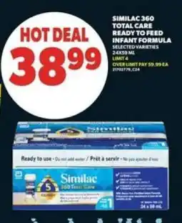 Real Canadian Superstore Similac 360 Total Care Ready to Feed Infant Formula offer