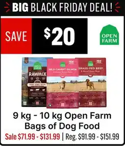 Ren’s Pets Depot Open Farm Bags of Dog Food offer