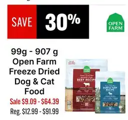 Ren’s Pets Depot Open Farm Freeze Dried Dog & Cat Food offer