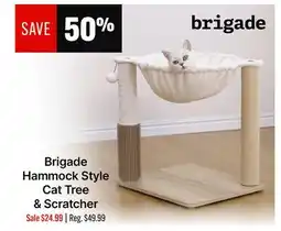 Ren’s Pets Depot Brigade Hammock Style Cat Tree & Scratcher offer