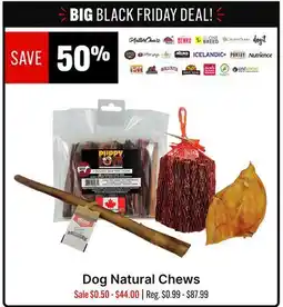 Ren’s Pets Depot Dog Natural Chews offer