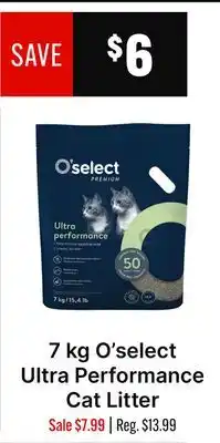 Ren’s Pets Depot 7 kg O'select Ultra Performance Cat Litter offer