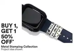Michaels Metal Stamping Collection offer
