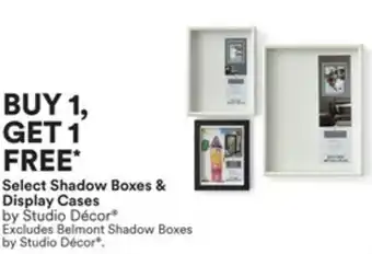 Michaels Select Shadow Boxes & Display Cases offer