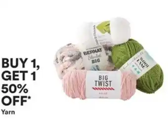 Michaels Yarn offer