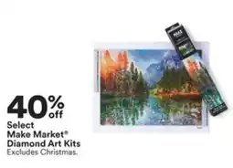 Michaels Select Make Market Diamond Art Kits offer