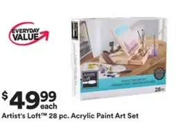 Michaels Artist's Loft Acrylic Paint Art Set offer