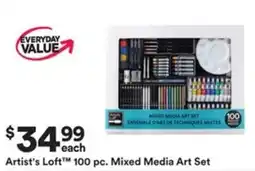 Michaels Artist's loft mixed media art set offer
