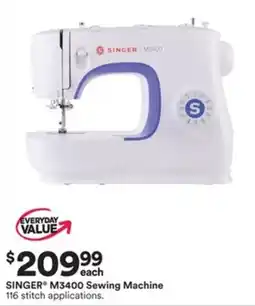 Michaels SINGER M3400 Sewing Machine offer