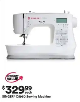 Michaels SINGER C5950 Sewing Machine offer
