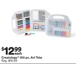 Michaels Creatology Art Tote offer