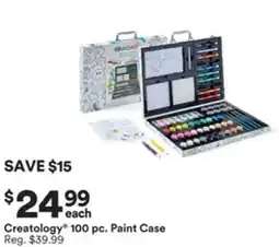 Michaels Creatology Paint Case offer