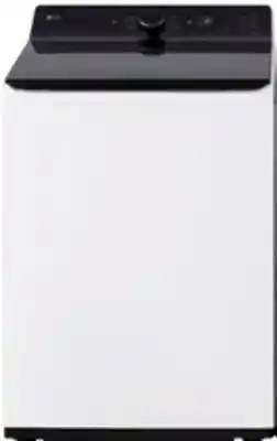 The Brick LG 6.1 Cu. Ft. Smart Top-Load High-Efficiency Washer - White - WT8405CW offer