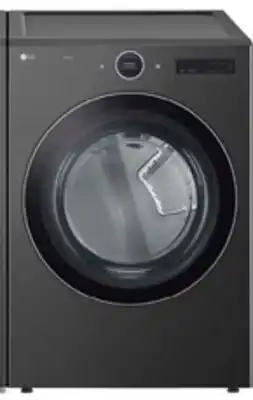 The Brick LG 7.4 cu. ft. Ultra Large Capacity Smart Front Load Dryer with Built-In Intelligence & TurboSteam offer