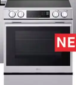 The Brick LG 6.3 cu. ft. Smart Induction Slide-In Range with ProBake Convection and Air Fry offer