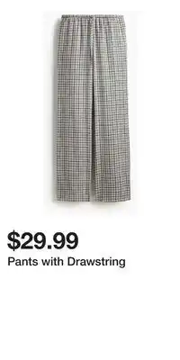 H&M Pants with Drawstring offer