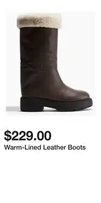 H&M Warm-Lined Leather Boots offer
